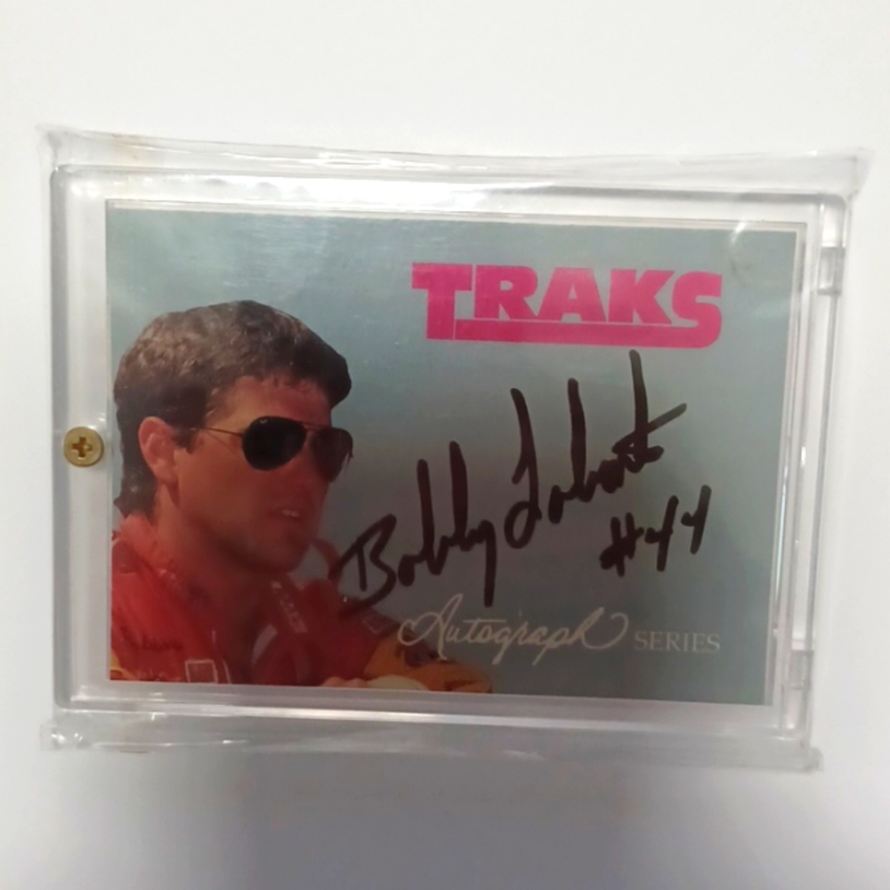 Autographed Tracks Premium Series Bobby Labonte